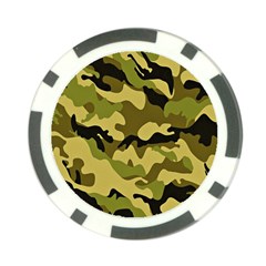 Army Camouflage Texture Poker Chip Card Guard by nateshop