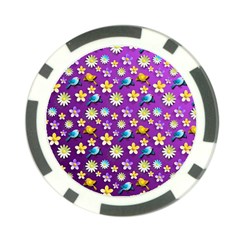 Pattern Poker Chip Card Guard by nateshop