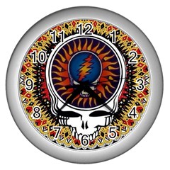 Grateful Dead Wall Clock (silver) by Jancukart