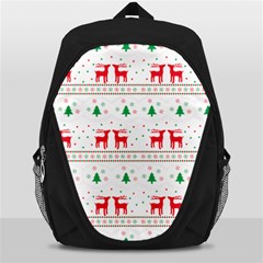 Christmas Illustration Texture Pattern Backpack Bag by danenraven