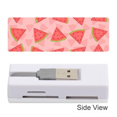 Background Watermelon Pattern Fruit Memory Card Reader (stick) by Wegoenart