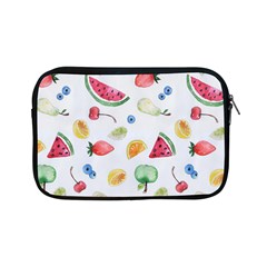 Fruit Summer Vitamin Watercolor Apple Ipad Mini Zipper Cases by Wegoenart