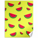 Watermelon Pattern Wallpaper Canvas 12  x 16  11.86 x15.41  Canvas - 1