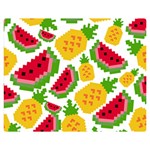 Watermelon Pattern Fruit Summer Double Sided Flano Blanket (Medium)  60 x50  Blanket Back