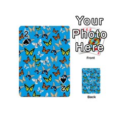 Butterflies Playing Cards 54 Designs (mini) by nateshop