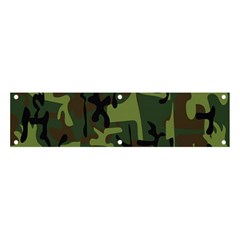 Camouflage-1 Banner And Sign 4  X 1  by nateshop