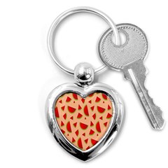 Fruit-water Melon Key Chain (heart) by nateshop