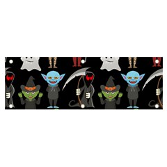 Halloween Banner And Sign 6  X 2  by nateshop