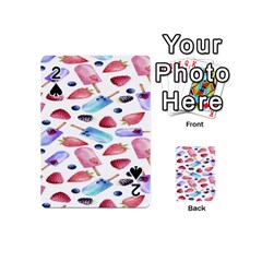 Ice Cream,strobery Playing Cards 54 Designs (mini) by nateshop