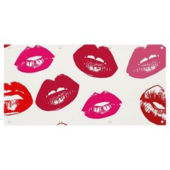 Lips Banner And Sign 8  X 4  by nateshop