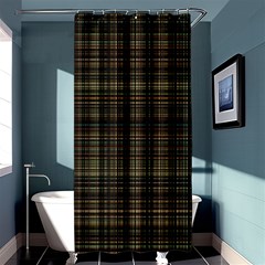 Plaid Shower Curtain 36  X 72  (stall)  by nateshop