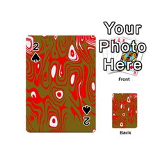 Red-dark Playing Cards 54 Designs (mini) by nateshop