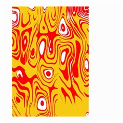 Red-yellow Small Garden Flag (two Sides) by nateshop