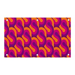 Retro-pattern Banner And Sign 5  X 3  by nateshop