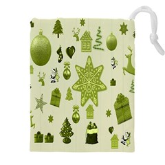 Christmas-stocking-star-bel Drawstring Pouch (5xl) by nateshop