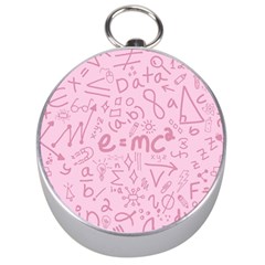 Background Back To School Bright Silver Compasses by Ravend