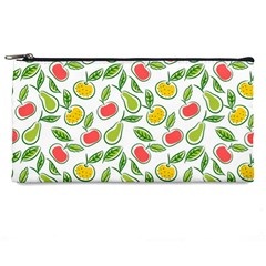 Fruit Fruits Food Illustration Background Pattern Pencil Case by Ravend