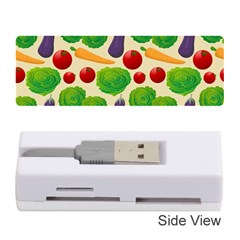 Food Illustration Pattern Texture Memory Card Reader (stick) by Ravend