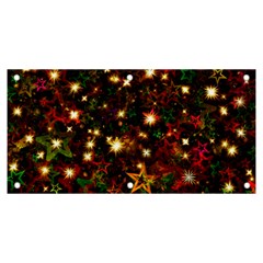 Christmas Xmas Stars Star Advent Background Banner And Sign 6  X 3  by Ravend