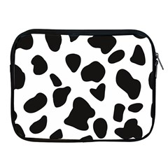 Black And White Spots Apple Ipad 2/3/4 Zipper Cases by ConteMonfrey