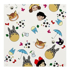 My Neighbor Totoro Cartoon Banner And Sign 4  X 4  by danenraven