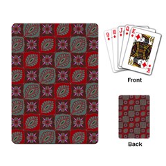 Batik-tradisional-02 Playing Cards Single Design (rectangle) by nateshop