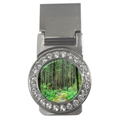 Forest Woods Nature Landscape Tree Money Clips (cz)  by Celenk