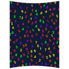 Number Digit Learning Education Back Support Cushion by Wegoenart