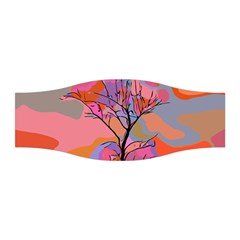 Tree Landscape Abstract Nature Colorful Scene Stretchable Headband by danenraven