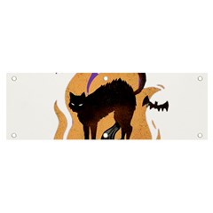 Halloween Banner And Sign 6  X 2  by Sparkle