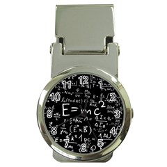 Science Einstein Formula Mathematics Physics Money Clip Watches by danenraven
