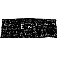 Science Einstein Formula Mathematics Physics Body Pillow Case (dakimakura) by danenraven