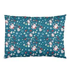 Santa Claus Illustration  Background Pillow Case by danenraven