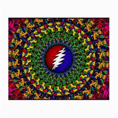 Grateful Dead Small Glasses Cloth (2 Sides) by Jancukart