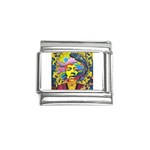 Psychedelic Rock Jimi Hendrix Italian Charm (9mm) Front