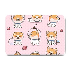 Set Kawaii Smile Japanese Dog Cartoon Small Doormat by Wegoenart