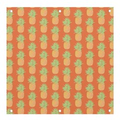 Pineapple Orange Pastel Banner And Sign 4  X 4  by ConteMonfrey