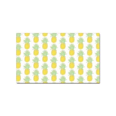 Pineapple Glitter Sticker Rectangular (100 Pack) by ConteMonfrey