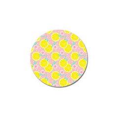 Pink Lemons Golf Ball Marker by ConteMonfrey