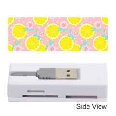 Pink Lemons Memory Card Reader (stick) by ConteMonfrey