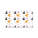 Witch Hat Witch Magic Halloween Sticker Rectangular (100 pack) Front