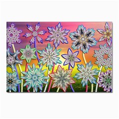 Flower Nature Garden Bloom Flora Postcard 4 x 6  (pkg Of 10) by Ravend