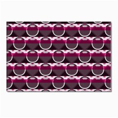 Background Geometric Pattern Orb Pattern Postcards 5  X 7  (pkg Of 10) by Ravend