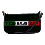 Strong Italian energy Shoulder Clutch Bag Front