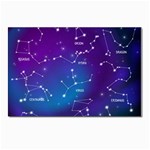 Realistic Night Sky With Constellation Postcards 5  x 7  (Pkg of 10) Front