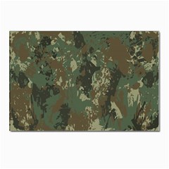 Camouflage-splatters-background Postcards 5  X 7  (pkg Of 10) by Wegoenart