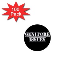 Genitore Issues  1  Mini Magnets (100 Pack)  by ConteMonfrey