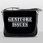 Genitore Issues  Messenger Bag Front