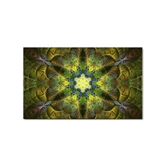 Fractal Fantasy Design Background Sticker (rectangular) by Wegoenart