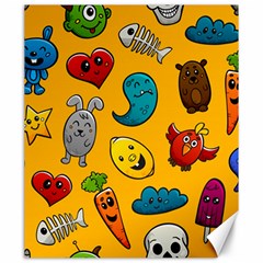 Graffiti Characters Seamless Ornament Canvas 20  X 24  by Wegoenart